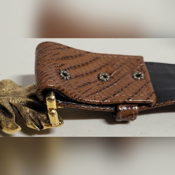 Jay Feinberg Strongwater Signed Designer Belt SIZE MEDIUM - Picture 13 of 15